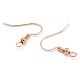 Латунные крючки для сережек KK-Q362-RG-NF-2