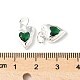 Латунные микро проложить кубического циркония подвески KK-U067-09S-4