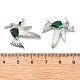 Латунные микро проложить кубического циркония подвески KK-G533-06P-01-3
