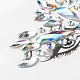 Акриловые наклейки для лица с драгоценными камнями MRMJ-F014-06-2