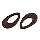 Подвески из натурального дерева венге WOOD-T023-64-3