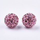 Ручной полимерной глины шариков Rhinestone RB-S250-12mm-A1-2