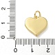 Подвески из латуни с покрытием из эмали KK-K392-41G-04-3