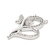 Латунные микро проложить кубического циркония подвески KK-L229-071P-2