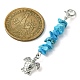 Подвески из синтетической бирюзы HJEW-JM01321-4