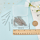 Подвески из нержавеющей стали в стиле 60шт. STAS-SC0003-95-7