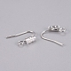 Латунные крючки для сережек KK-L198-013P-2