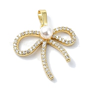 Подвески из кубического циркония с покрытием из латуни KK-M282-24G