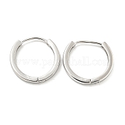 Латунные серьги обруча EJEW-L211-08C-P