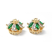 Латунные микро проложить кубического циркония подвески FIND-Z029-06G