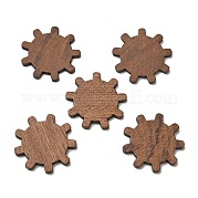 Кабошоны из орехового дерева WOOD-F013-15