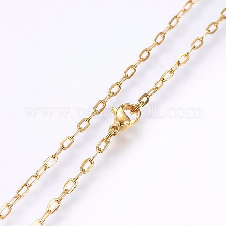 Ожерелья из цепей из нержавеющей стали 304 MAK-L015-36B-1