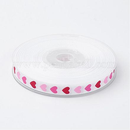 Полиэстер Grosgrain ленты SRIB-D060-9mm-02-1