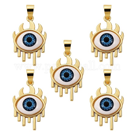 5шт латунные подвески KK-SZ0005-06-1