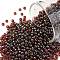 TOHO Round Seed Beads, Japanese Seed Beads, (330) Gold Luster Rust, 11/0, 2.2mm, Hole: 0.8mm, about 5555pcs/50g