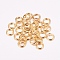 Eco-Friendly Brass Jump Rings, Open Jump Rings, Cadmium Free & Lead Free, Golden, 5x0.8mm, 20 Gauge, Inner Diameter: 3.4mm, Hole: 3mm, about 8928pcs/500g