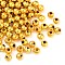 Brass Spacer Beads, Round, Golden Color, about 6mm in diameter, hole: 2.5mm