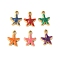 304 Stainless Steel Enamel Pendants, Ion Plating(IP), Golden, Planet, 13x9.5x3mm, Hole: 1.2mm