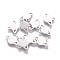 Non-Tarnish 201 Stainless Steel Universe Space Charms, Planet, Stainless Steel Color, 10.4x14.3x1mm, Hole: 1.5mm