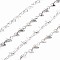 Non-Tarnish 201 Stainless Steel Dolphin & Oval Link Chains, Soldered, Stainless Steel Color, 12x5x2mm, about 3.28 Feet(1m)/Strand