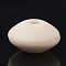 Food Grade Eco-Friendly Silicone Beads, Rondelle, BurlyWood, 12x6~7mm, Hole: 2mm