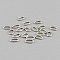 Tarnish Resistant 304 Stainless Steel Open Jump Rings Oval Jump Rings, Stainless Steel Color, 8x5x1.2mm