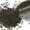 TOHO Round Seed Beads, Japanese Seed Beads, (223) Antique Bronze, 15/0, 1.5mm, Hole: 0.7mm, about 3000pcs/10g