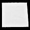 Microfiber Suede Cleaning Cloths, for Eyeglasses, Cell Phone, Rectangle, White, 152x149x0.3mm