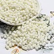 Непрозрачный матовый стеклянный бисер цвета макарон SEED-K009-12B-16-1