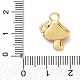 Кулоны с эмалью из латуни с прозрачным кубическим цирконием KK-I276-26G-4