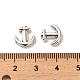 Сплавочные овальные бусины тибетского стиля  FIND-C043-041AS-3