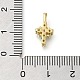 Подвески из латуни с прозрачным фианитом KK-M101-01G-05-3