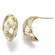 Серьги-кольца из латуни KK-N232-110G-NF-4