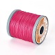 Вощеный шнур полиэстера YC-E002-0.8mm-B803-2