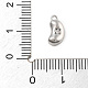 Латунные микро проложить кубического циркония подвески KK-D283-23P-3