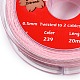 Круглые шнуры из вощеной хлопчатобумажной нити YC-T004-01A-29-2
