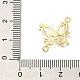 Латунные подвески из прозрачного кубического циркония KK-K388-70G-3