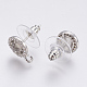 Серьги из граненого стекла GLAA-F084-B06-2