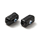 Непрозрачные стеклянные бусы GLAA-F121-10G-3