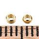 Зажимные бусины из латуни KK-O102-07G-3