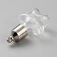 Прозрачные подвески стеклянные бутылки GLAA-WH0035-33A-2