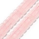 Природного розового кварца нитей бисера G-L619-A01-20x10mm-2