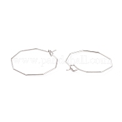 Фурнитура для сережек-колец из нержавеющей стали 316 STAS-C029-02P