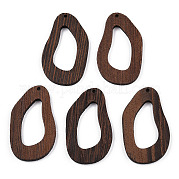 Большие подвески из натурального дерева венге WOOD-T023-60