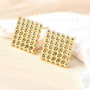 Серьги-гвоздики из нержавеющей стали 304 EJEW-Z026-01G