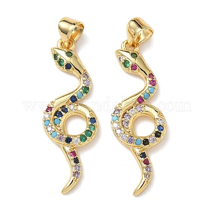 Латунные микро проложить кубического циркония подвески KK-L243-29G-14-1