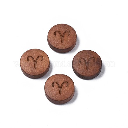 Деревянные бусины с лазерной гравировкой WOOD-S053-53J-1
