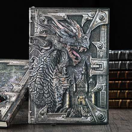 Блокнот из тисненой искусственной кожи 3d OFST-PW0009-001C-1