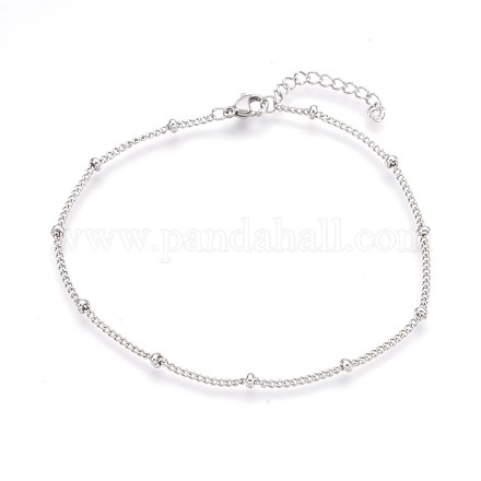 Цепочки для ног из нержавеющей стали марки 304 AJEW-P069-02P-1