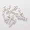 Tarnish Resistant 304 Stainless Steel Pendants, Treble Clef, Stainless Steel Color, 16.3x5.3x1mm, Hole: 1.5mm